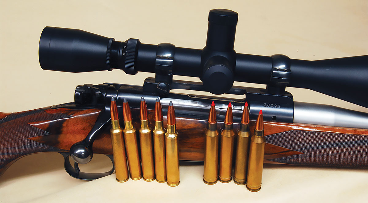 The 280 AI holds five rounds in the magazine compared to four for the 7mm Remington Magnum – if this is important.